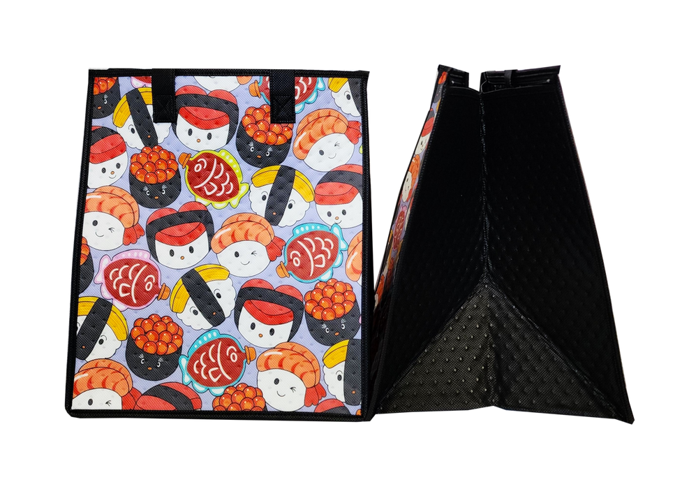 Large Insulated Cooler Bag, Sushi Bar Peri Lrg