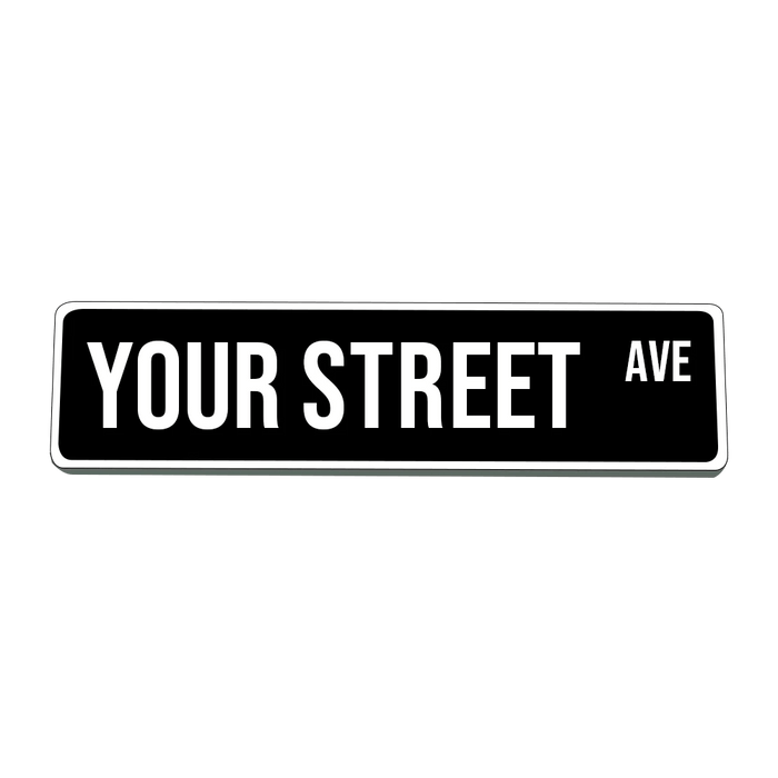 Custom Street Sign (24" x 6") - Leilanis Attic