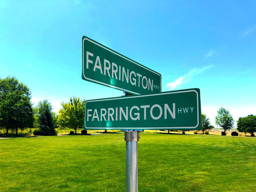 "FARRINGTON Hwy" Street Sign - Street Sign - Leilanis Attic