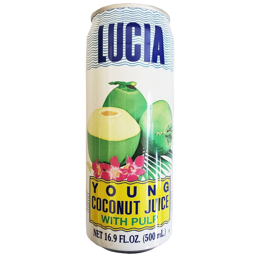Lucia Coconut Juice w/ Pulp - Food - Leilanis Attic