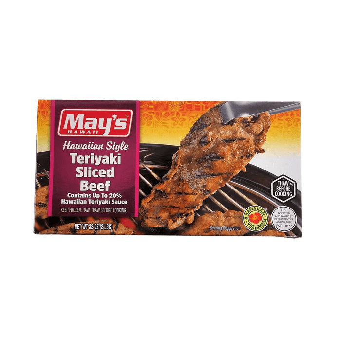 May's Teriyaki Sliced Beef, 2lbs - Food - Leilanis Attic