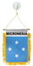 Micronesia Mini Banner Flag - Flag - Leilanis Attic