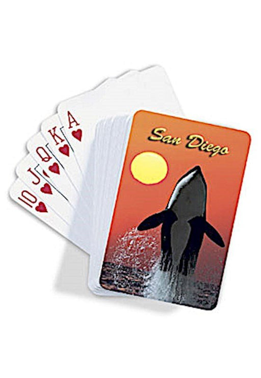 Playing Cards, Killer Whale Sunset - Toys - Leilanis Attic