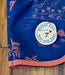 Wailoa “Blue/Pink Island Scene” Lady Stretch Volley Shorts - Board Shorts - womens - Leilanis Attic