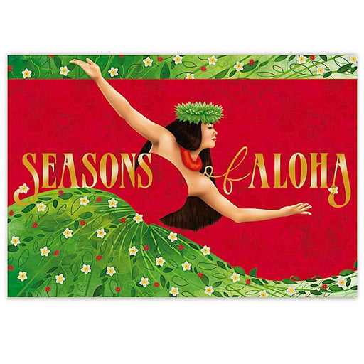 12CT, Supreme Box Xmas Cards, Seasons of Aloha - Leilanis Attic