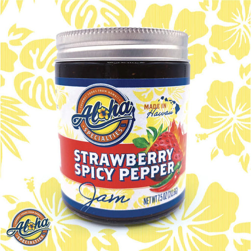 Aloha Specialties Strawberry Spicy Pepper Jam, 7.5oz - Leilanis Attic