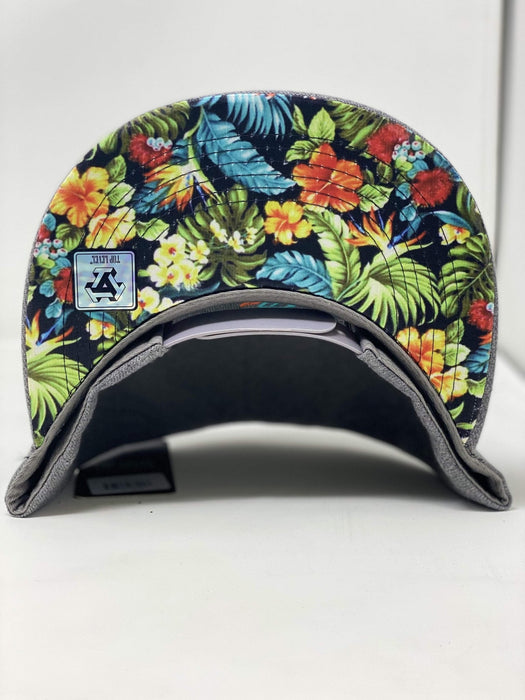 Leilanis Attic Hat Floral Shaka Aloha SnapBack Hat