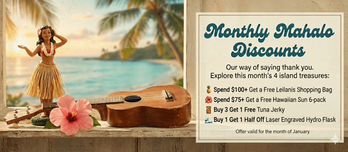 Monthly Mahalo Discounts
