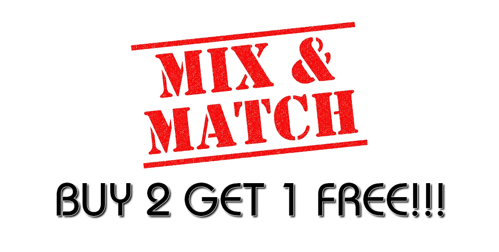 Buy 2 Get 1 Free Mix and Match - Leilanis Attic