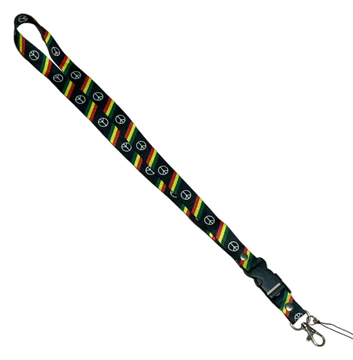 Rasta and Peace Lanyard Leilanis Attic
