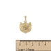 14KT Yellow Gold Coat of Arms Pendant - Jewelry - Leilanis Attic