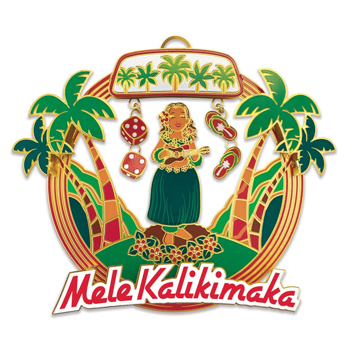 Dashboard Island Girl, Die Cut Ornament Madden