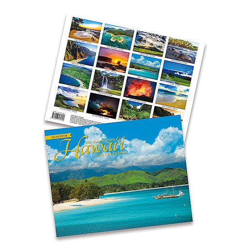 2024 Trade Calendar - Hawai'i, The Aloha State - Calendar - Leilanis Attic