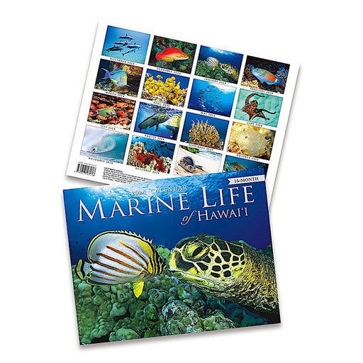 2024 Trade Calendar - Marine Life of Hawai'i - Calendar - Leilanis Attic