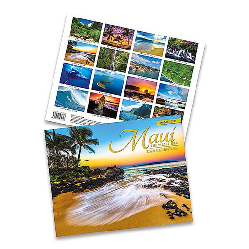 2024 Trade Calendar - Maui, The Valley Isle - Calendar - Leilanis Attic