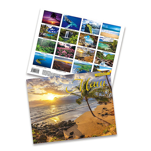 2026 Calendar – Maui, The Valley Isle Madden