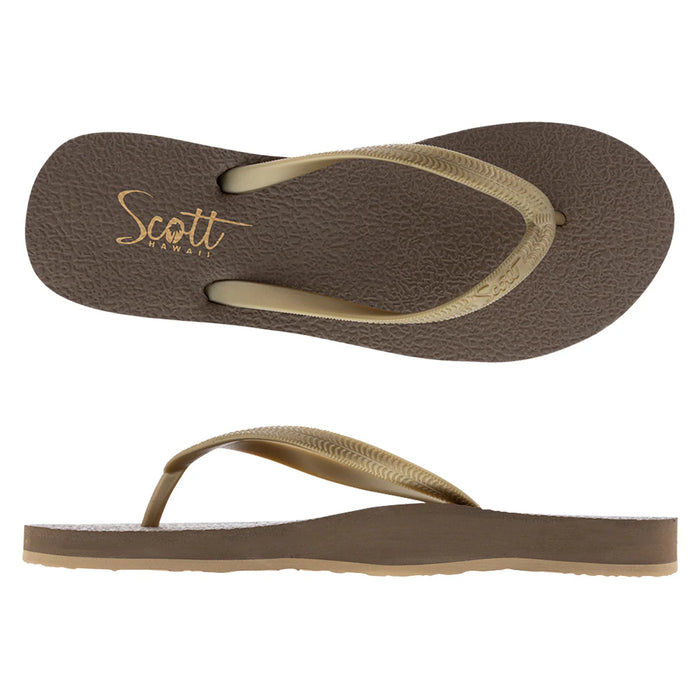 Scott Hawaii Women's Slippers - Moena - Sand