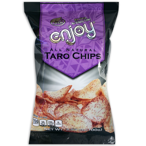 Enjoy All Natural Taro Chips 3.53oz Hosoda