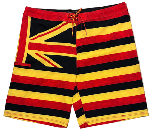 Wailoa “Royal HI Flag” Board Shorts Paradise Isle Creations