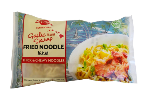 Sun Noodle Brand Garlic Shrimp Flavor Fried Noodle 15oz Hosoda