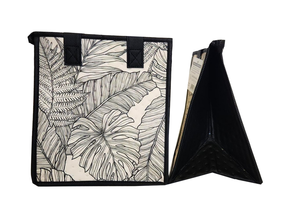 Small Insulated Bag, Ecosystem Cream Tropical Paper Garden LLC