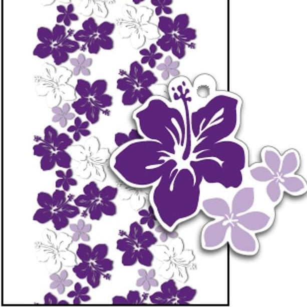 Candy Lei Kit “Purple Hibiscus”