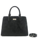 Happy Wahine Satchel Gigi, Anthurium Embossed Black Happy Wahine