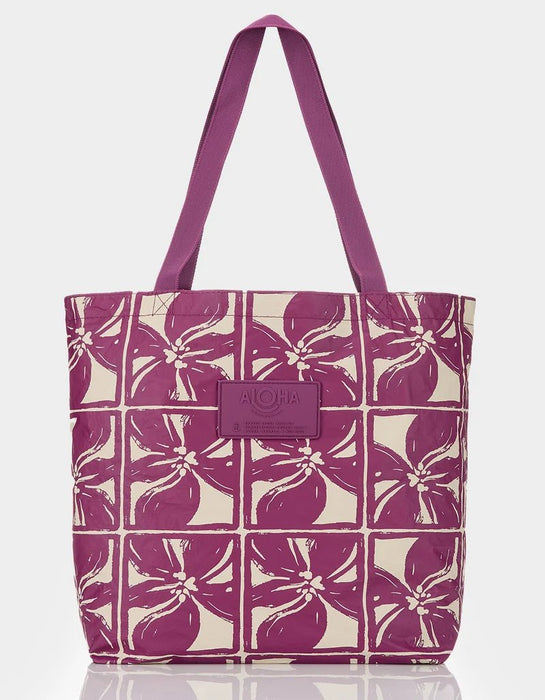 Aloha Collection "Lattice" Mini Tripper - Sandstone/Plum Aloha Collection