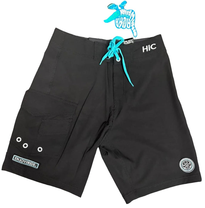 HIC Mens Boardshorts, Solid Colors HIC