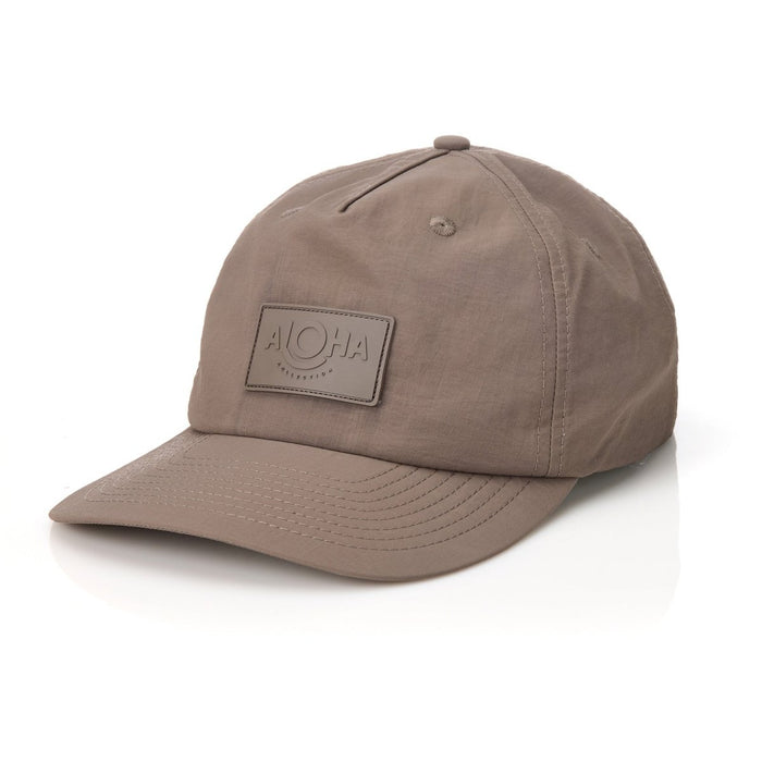 Aloha Collection 5 Panel Hat - Taupe Aloha Collection