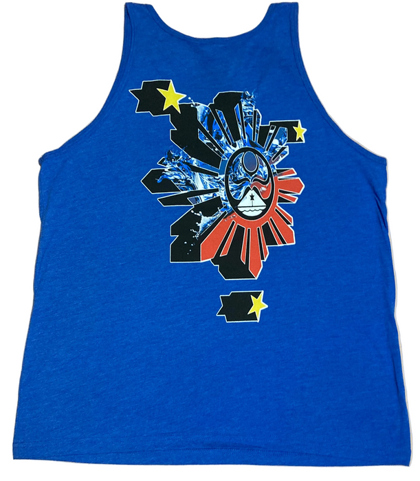 HIC "El Nido", Royal Blue Men's Tank Top HIC
