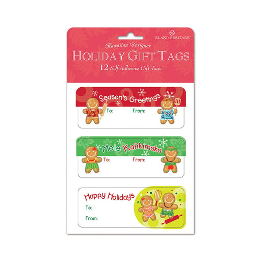 Adhesive Gift Tag 12-pk, Aloha Treats Madden