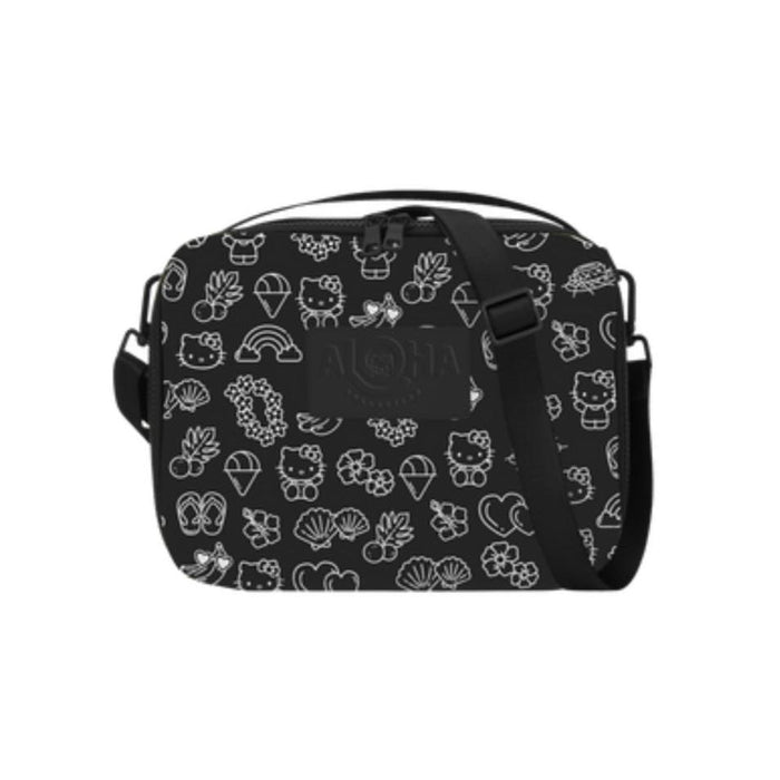 Aloha Collection "ALOHA Icons" Lunch Box - White/Black Aloha Collection