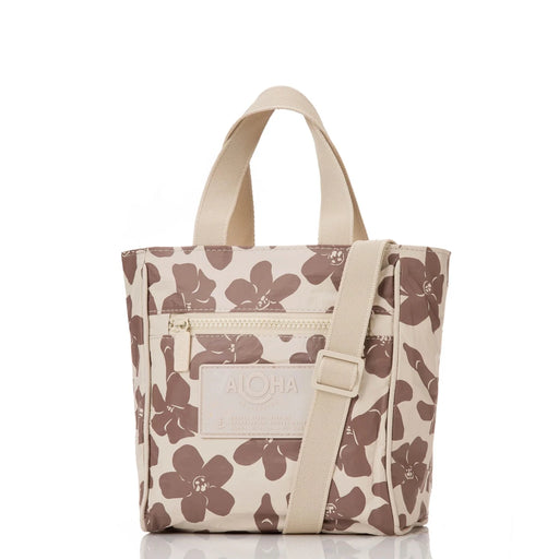 Aloha Collection Crossbody - Puakenikeni Buds, Affogato/Sandstone Aloha Collection