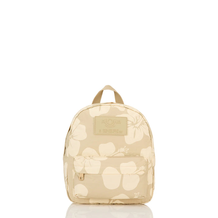 Aloha Collection, "Hana Hou Mini Backpack" - Creme/Dune-Purse-Leilanis Attic
