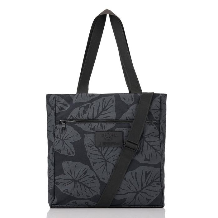 Aloha Collection, Kalo, Daily Tote, Black Aloha Collection