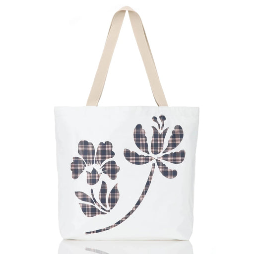 Aloha Collection "Palaka Fleur" Reversible Tote - Neptune Aloha Collection
