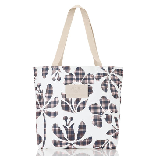 Aloha Collection "Palaka Fleur" Reversible Tote - Neptune Aloha Collection