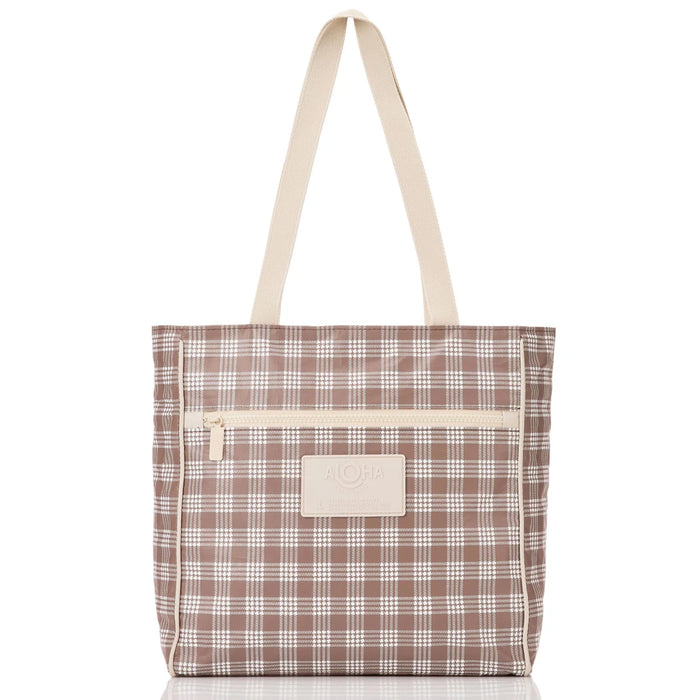 Aloha Collection "Palaka" Go-To Tote - Affogato Aloha Collection