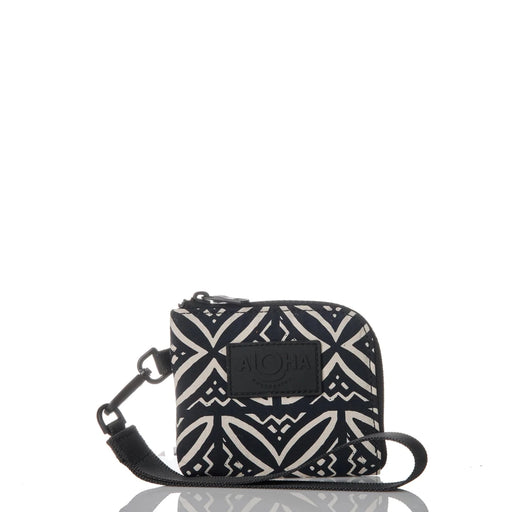 Aloha Collection "Pasifika" Wristlet - Sandstone/Black Aloha Collection