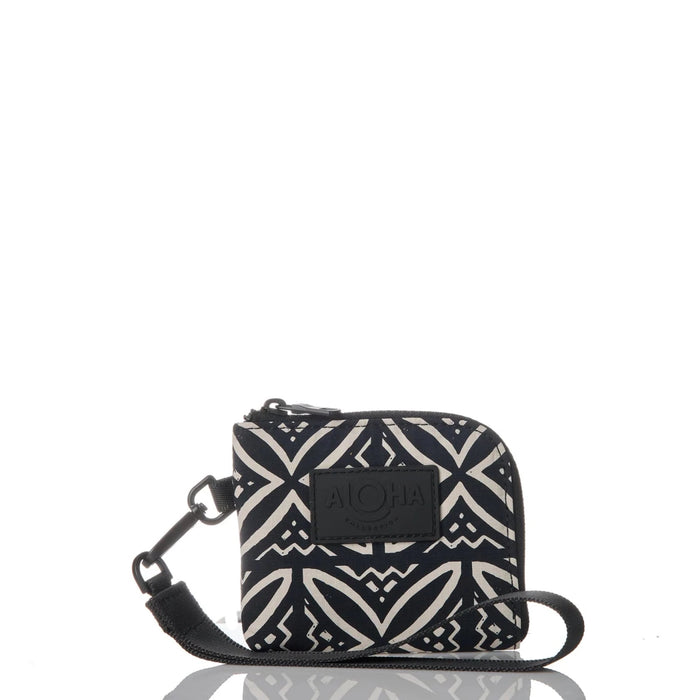 Aloha Collection "Pasifika" Wristlet - Sandstone/Black Aloha Collection
