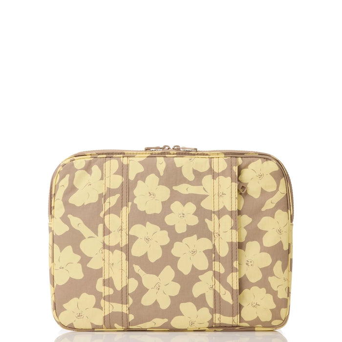 Aloha Collection "Puakenikeni Buds" 13" Laptop Case - Affogato Aloha Collection