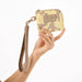 Aloha Collection "Puakenikeni Buds" Wristlet - Affogato Aloha Collection