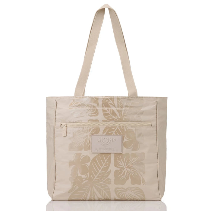 Aloha Collection "Punahele" Go-To Tote - Prosecco/Sandstone Aloha Collection