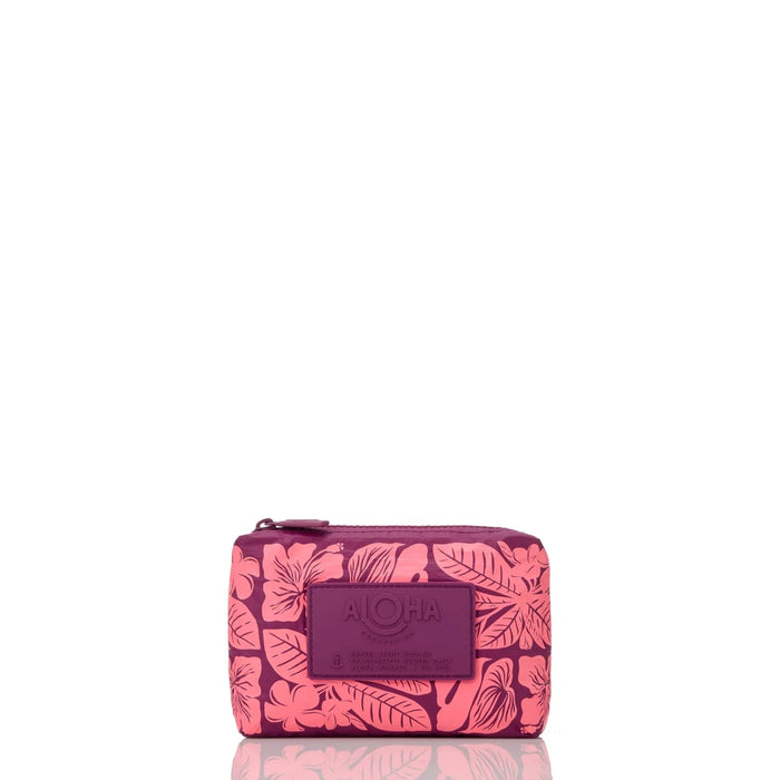 Aloha Collection "Punahele" Mini Pouch - Taffy/Plum Aloha Collection