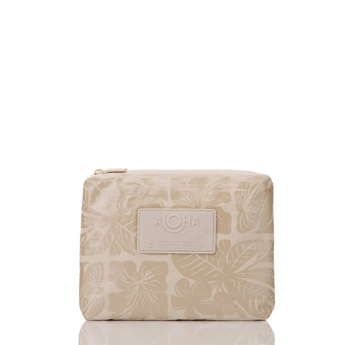 Aloha Collection "Punahele" Small Pouch - Prosecco/Sandstone Aloha Collection
