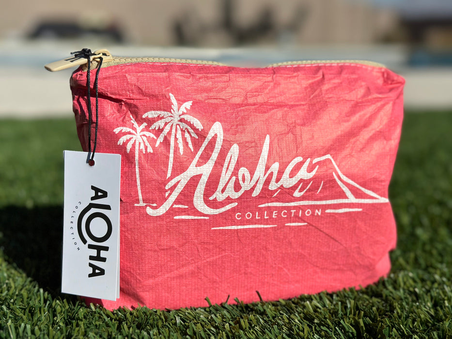 Aloha Collection "Vintage Aloha Logo" Small Pouch-Travel Pouch-Leilanis Attic