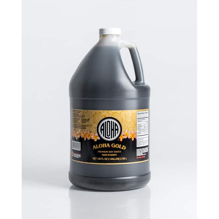 Aloha Gold Premium Soy Sauce, 1 Gallon Aloha Shoyu Company, LTD