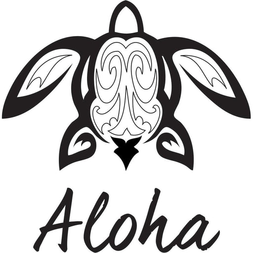 Laser Engraved Aloha Honu Flask - Flask