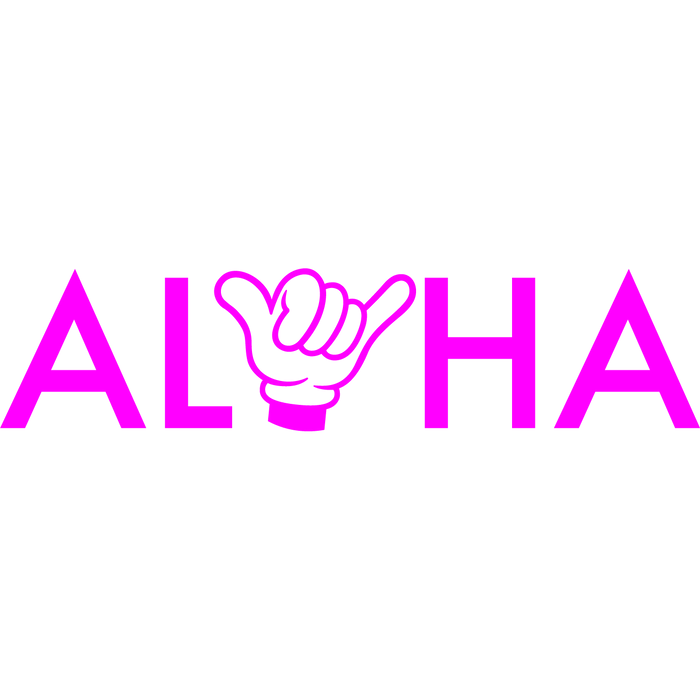 Aloha Shaka Sticker - Sticker - Leilanis Attic